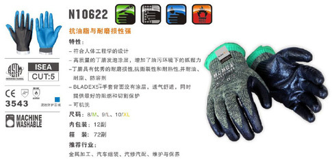 專業(yè)防護(hù)，安全守護(hù) 賽立特防割手套N10622全方位解析